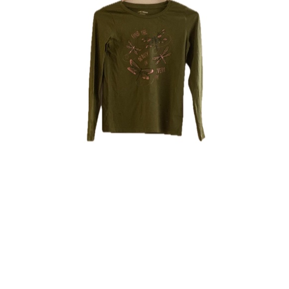 Joe Fresh Kids Top Size 14 Green - Picture 3 of 4